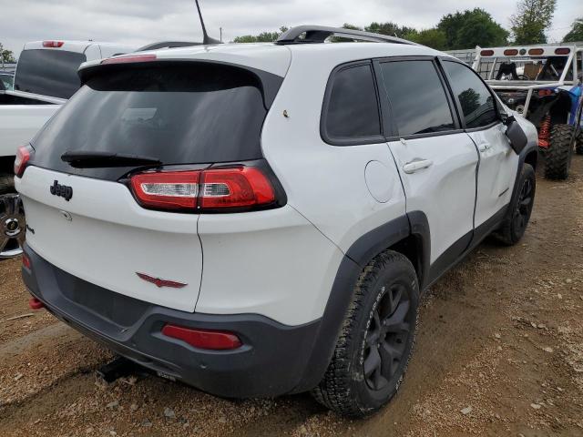 1C4PJMBX7JD604037 - 2018 JEEP CHEROKEE TRAILHAWK WHITE photo 3