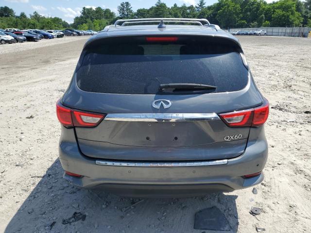 5N1AL0MM0GC511589 - 2016 INFINITI QX60 GRAY photo 6