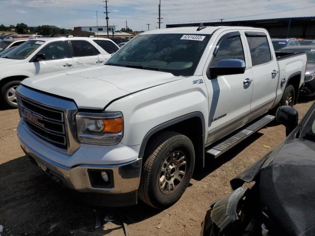 3GTU2VEJ1FG455213 - 2015 GMC SIERRA K1500 SLT WHITE photo 1