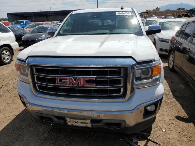 3GTU2VEJ1FG455213 - 2015 GMC SIERRA K1500 SLT WHITE photo 5