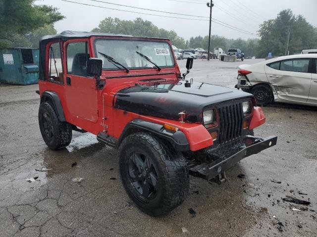 1J4FY19P8PP215288 - 1993 JEEP WRANGLER / S RED photo 4