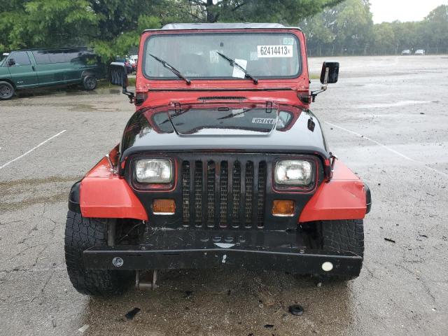 1J4FY19P8PP215288 - 1993 JEEP WRANGLER / S RED photo 5