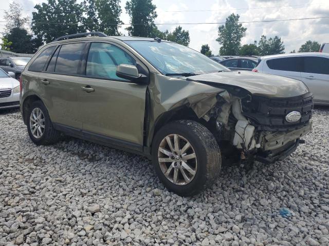 2FMDK3JC0DBC53664 - 2013 FORD EDGE SEL GREEN photo 4