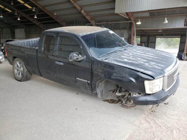 2GTEC29J091121651 - 2009 GMC SIERRA C1500 SLE BLACK photo 4