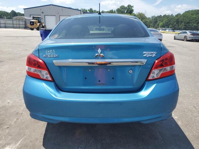 ML32F3FJ8HH004516 - 2017 MITSUBISHI MIRAGE G4 ES BLUE photo 6
