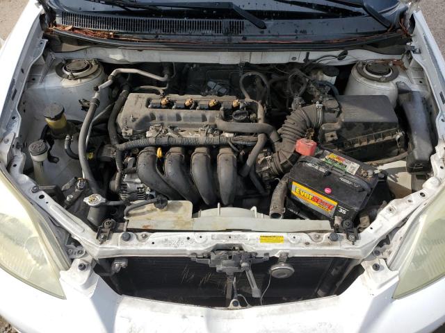 2T1KR32E16C613011 - 2006 TOYOTA COROLLA MA XR WHITE photo 11