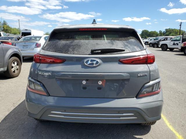 KM8K53AG2NU157595 - 2022 HYUNDAI KONA LIMITED GRAY photo 6