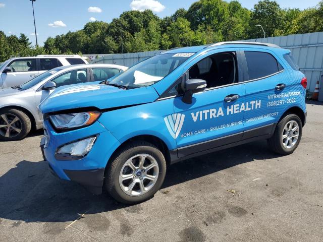 MAJ6S3GL0KC306550 - 2019 FORD ECOSPORT SE BLUE photo 1