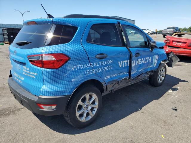 MAJ6S3GL0KC306550 - 2019 FORD ECOSPORT SE BLUE photo 3
