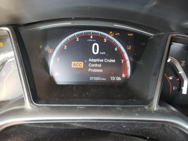 SHHFK7H9XKU414275 - 2019 HONDA CIVIC SPORT TOURING BLUE photo 9