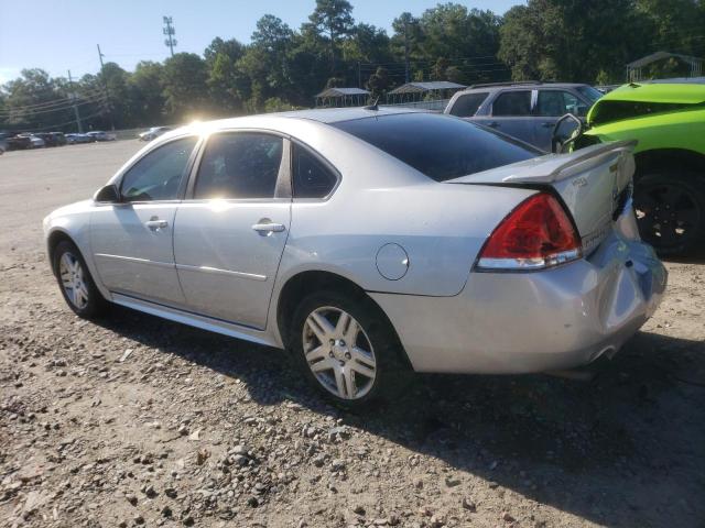 2G1WG5E3XC1134232 - 2012 CHEVROLET IMPALA LT SILVER photo 2