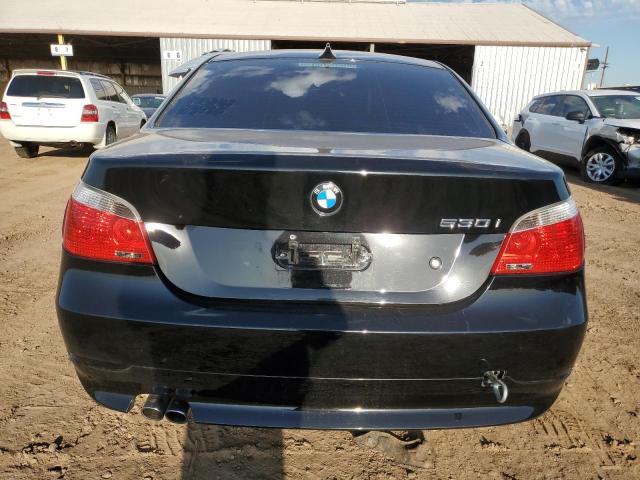 WBANE73577CM58485 - 2007 BMW 530 I BLACK photo 6