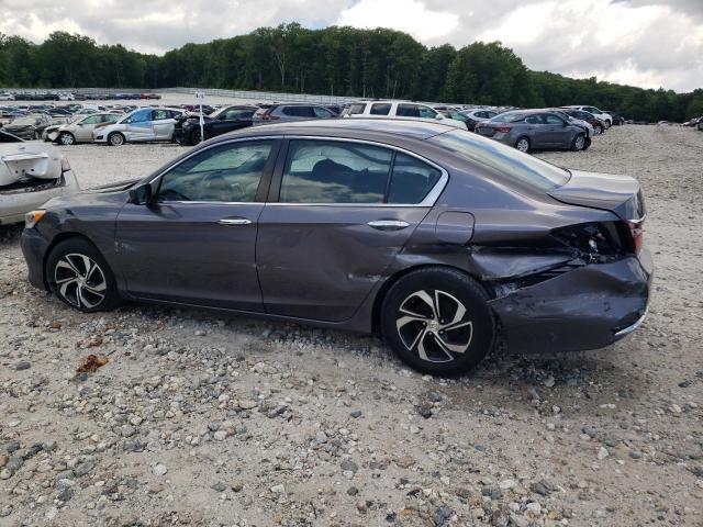 1HGCR2F39GA197269 - 2016 HONDA ACCORD LX GRAY photo 2