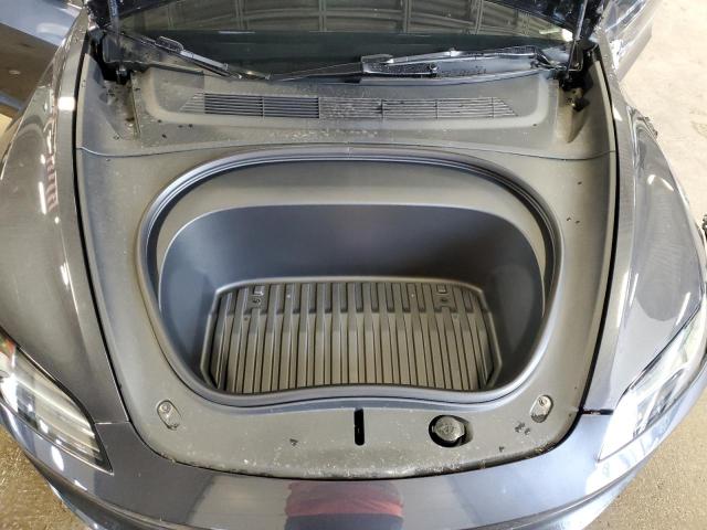 5YJ3E1EA4SF008256 - 2025 TESLA MODEL 3 GRAY photo 11