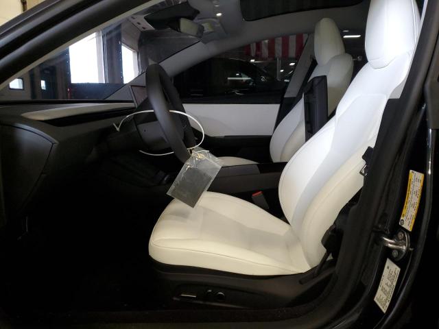 5YJ3E1EA4SF008256 - 2025 TESLA MODEL 3 GRAY photo 7