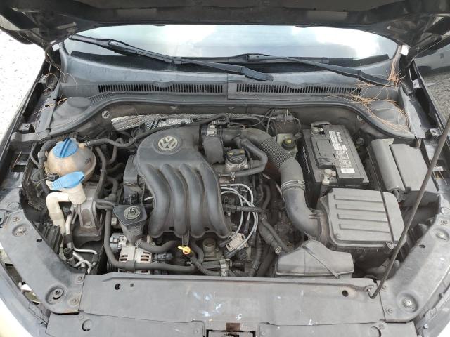 3VW2K7AJ5BM393414 - 2011 VOLKSWAGEN JETTA BASE 黑色 照片 11