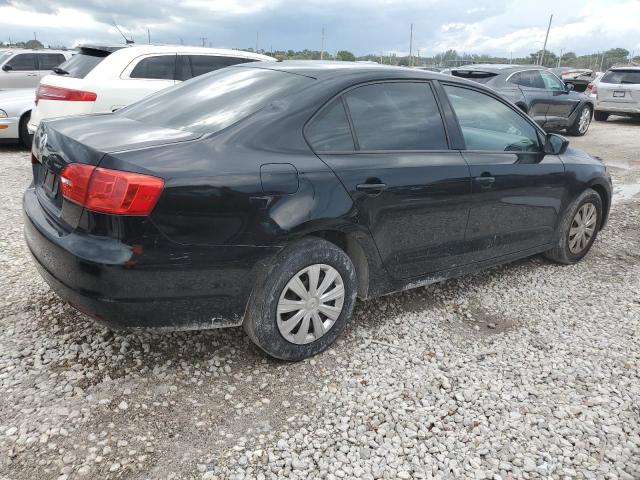 3VW2K7AJ5BM393414 - 2011 VOLKSWAGEN JETTA BASE 黑色 照片 3