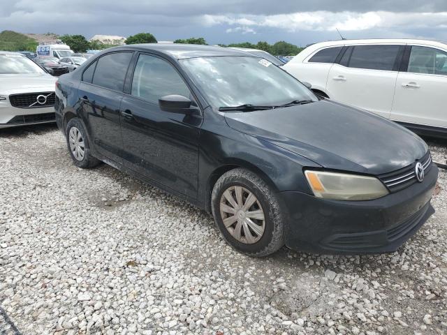 3VW2K7AJ5BM393414 - 2011 VOLKSWAGEN JETTA BASE 黑色 照片 4