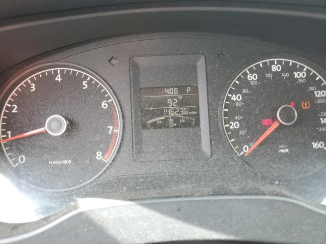 3VW2K7AJ5BM393414 - 2011 VOLKSWAGEN JETTA BASE 黑色 照片 9