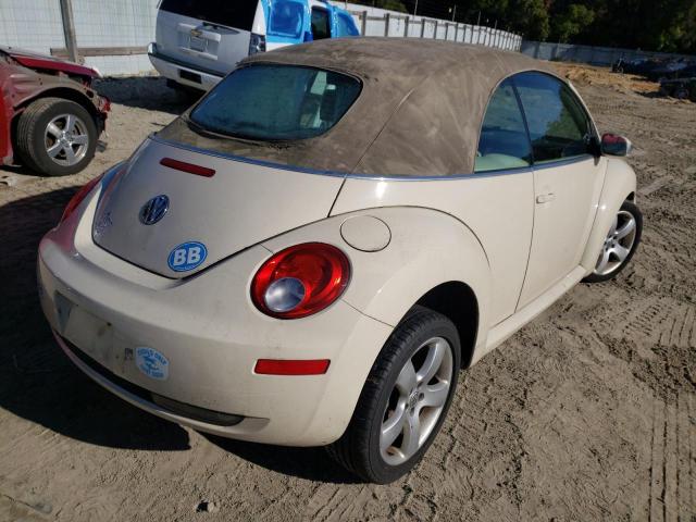 3VWSF31Y56M319023 - 2006 VOLKSWAGEN NEW BEETLE CONVERTIBLE OPTION PACKAGE 2 CREAM photo 4