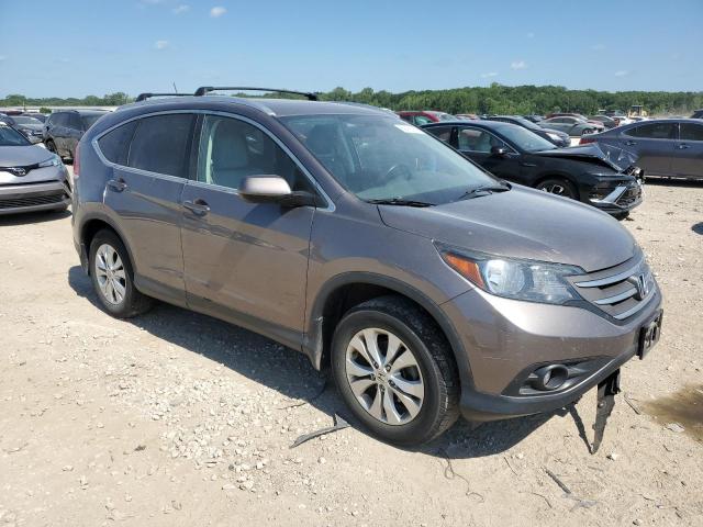 5J6RM3H7XDL034962 - 2013 HONDA CR-V EXL BROWN photo 4