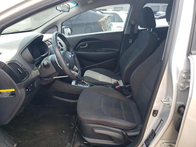 KNADM4A34E6375736 - 2014 KIA RIO LX SILVER photo 7