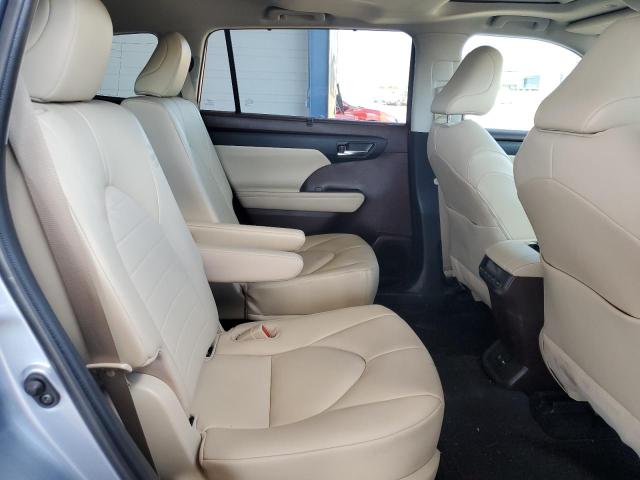 5TDHZRBH1MS150749 - 2021 TOYOTA HIGHLANDER XLE BLUE photo 10