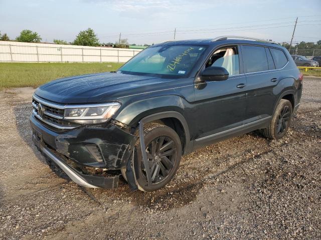 1V2ER2CA9MC592657 - 2021 VOLKSWAGEN ATLAS SEL GREEN photo 1