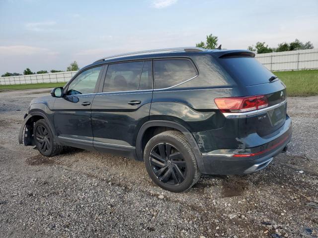 1V2ER2CA9MC592657 - 2021 VOLKSWAGEN ATLAS SEL GREEN photo 2