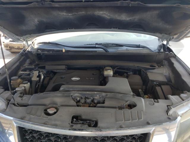 5N1AR2MN5DC622573 - 2013 NISSAN PATHFINDER S SILVER photo 12