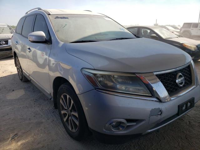 5N1AR2MN5DC622573 - 2013 NISSAN PATHFINDER S SILVER photo 4