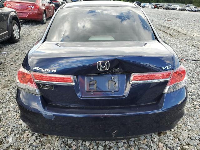 1HGCP3F76CA003757 - 2012 HONDA ACCORD EX BLUE photo 6