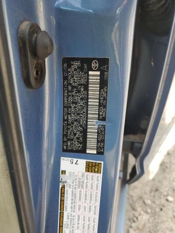 JTDKB20U863151208 - 2006 TOYOTA PRIUS BLUE photo 12