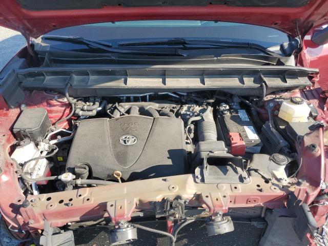 5TDHZRBH0LS509555 - 2020 TOYOTA HIGHLANDER XLE RED photo 12