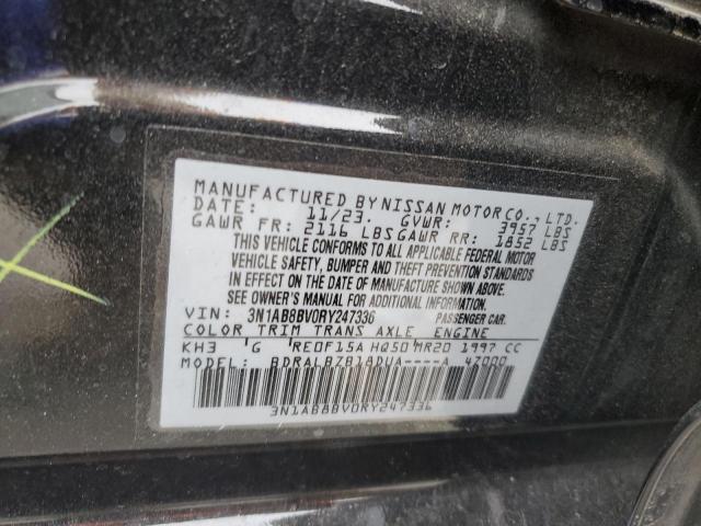 3N1AB8BV0RY247336 - 2024 NISSAN SENTRA S BLACK photo 13