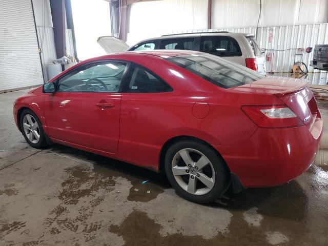2HGFG12828H520353 - 2008 HONDA CIVIC EX RED photo 2