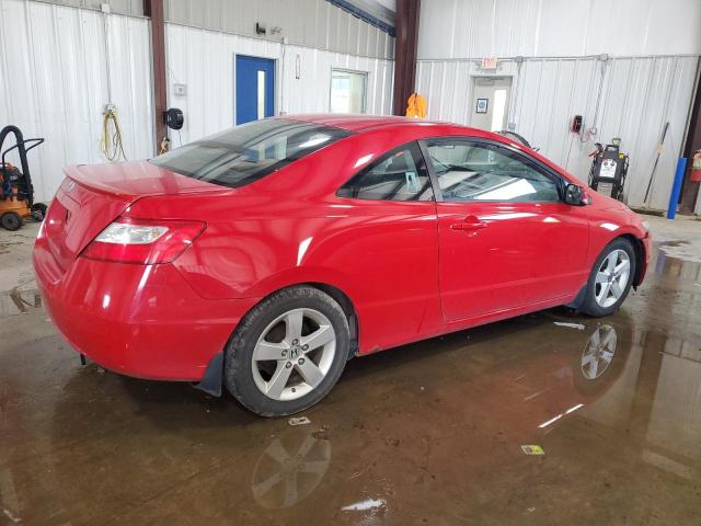 2HGFG12828H520353 - 2008 HONDA CIVIC EX RED photo 3