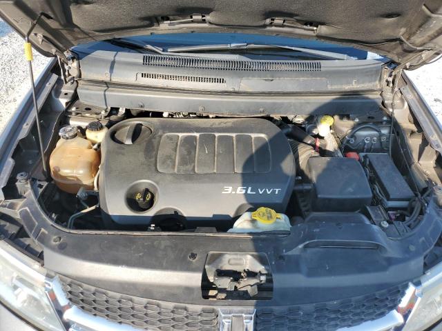 3C4PDCBG4DT618994 - 2013 DODGE JOURNEY SXT ნაცრისფერი ფოტო 12