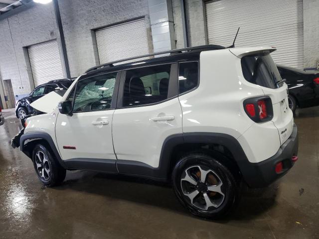 ZACNJBC17KPK30969 - 2019 JEEP RENEGADE TRAILHAWK WHITE photo 2