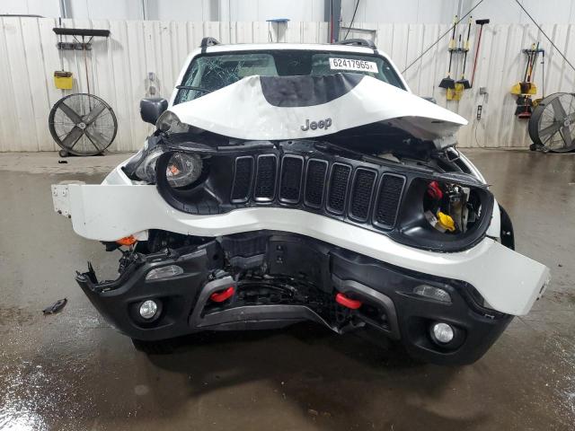 ZACNJBC17KPK30969 - 2019 JEEP RENEGADE TRAILHAWK WHITE photo 5