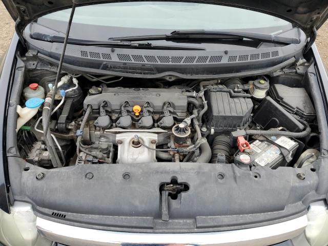 2HGFA165X6H007818 - 2006 HONDA CIVIC LX Սև լուսանկար 11