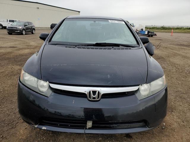 2HGFA165X6H007818 - 2006 HONDA CIVIC LX Սև լուսանկար 5