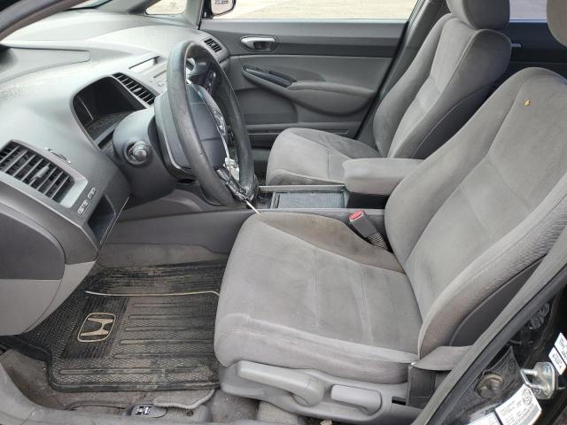 2HGFA165X6H007818 - 2006 HONDA CIVIC LX Սև լուսանկար 7