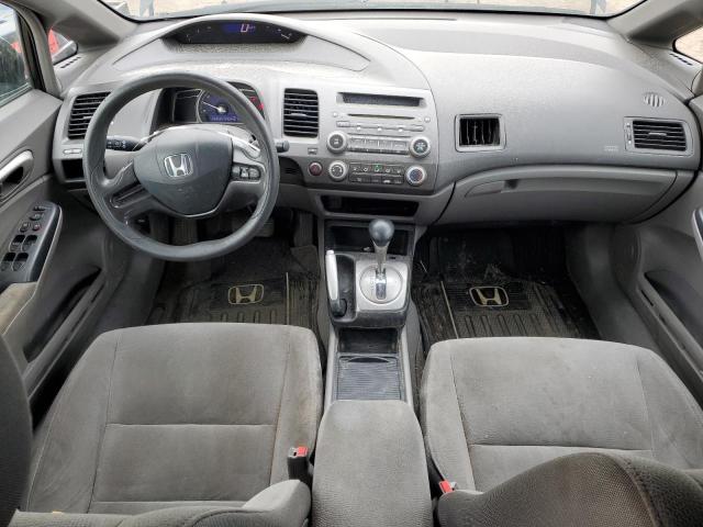 2HGFA165X6H007818 - 2006 HONDA CIVIC LX Սև լուսանկար 8