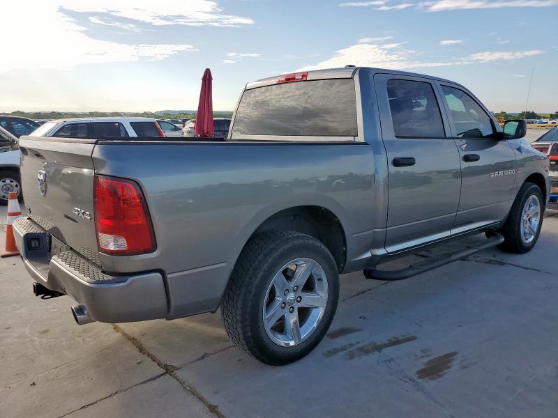 1C6RD7KT2CS340908 - 2012 DODGE RAM 1500 ST GRAY photo 3