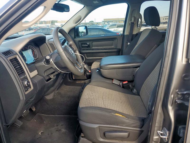 1C6RD7KT2CS340908 - 2012 DODGE RAM 1500 ST GRAY photo 7