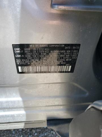 4S4WMAWD4P3463987 - 2023 SUBARU ASCENT TOURING SILVER photo 13