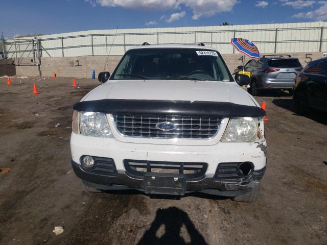 1FMZU73K95ZA30050 - 2005 FORD EXPLORER XLT WHITE photo 5