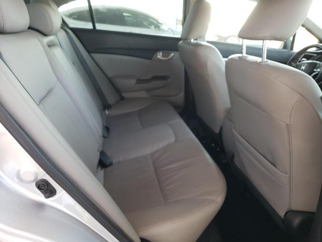 19XFB2F98EE055798 - 2014 HONDA CIVIC EXL SILVER photo 10