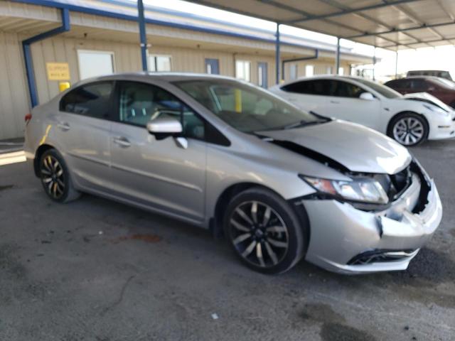 19XFB2F98EE055798 - 2014 HONDA CIVIC EXL SILVER photo 4